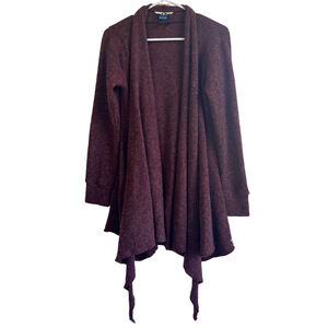 KAVU Fuzzy Long Drapey Cardigan
